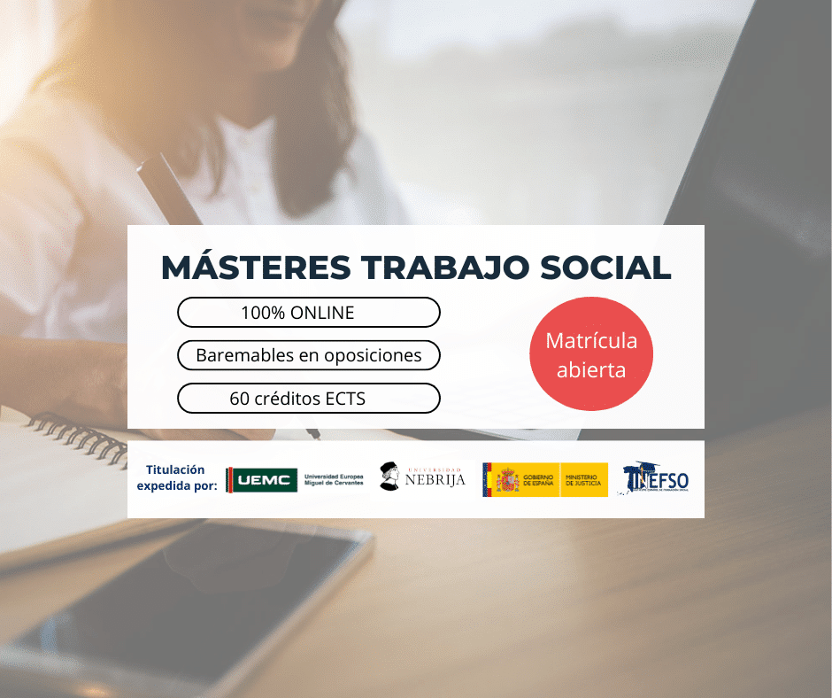 Conoce los mejores Masters online de Trabajo social que puedes estudiar